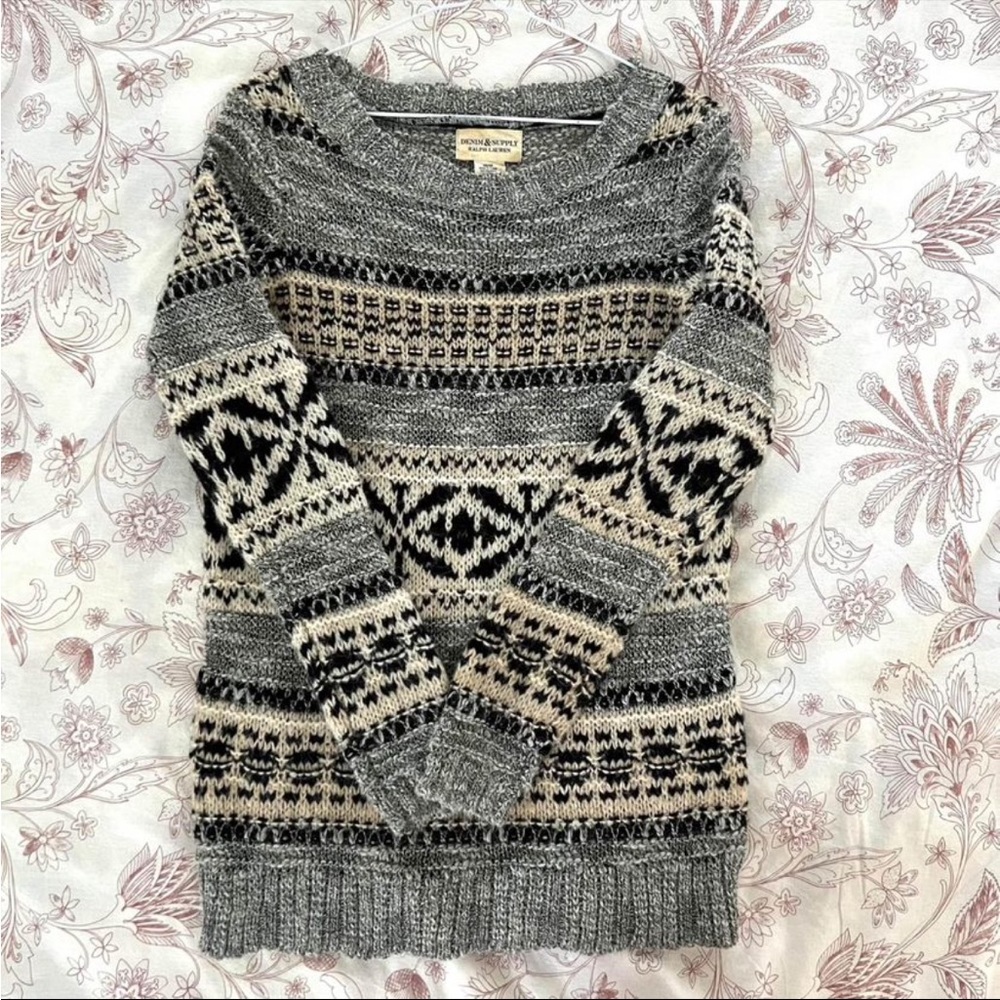 Ralph Lauren Denim Supply Sweater - size XS